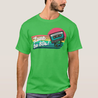 T-shirt Aime les amis des années 80