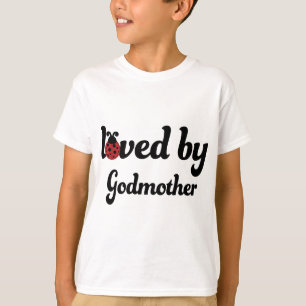 T-shirt Aimé par le cadeau de marraine