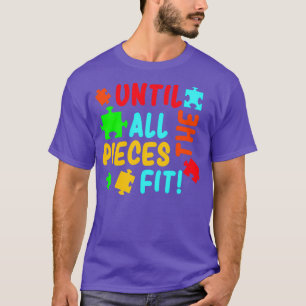 T-shirt Aimer Aidez Support Acceptez Être Autisme Aime