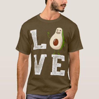 T-shirt Aimer Avocado Lover Outfit Cute Avocado Fruit Gift