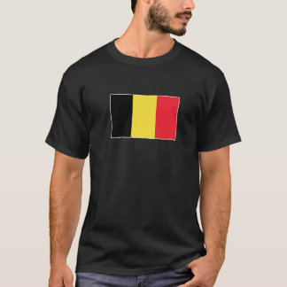 T-shirt Aimer Belgique Drapeau Patriotique Belge Sports Su