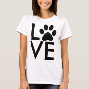 T-shirt Aimer Chien