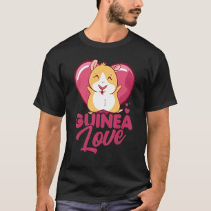 T-shirt Aimer Cochon Graphique Guinée Cochon Propriétaire