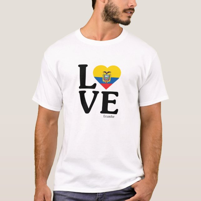 T-shirt Aimer Equateur (Devant)