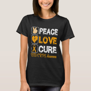 T-SHIRT AIMER LA PAIX CURE RSD SENSIBILISATION DES CRPS