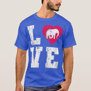 T-shirt Aimer l'éléphant