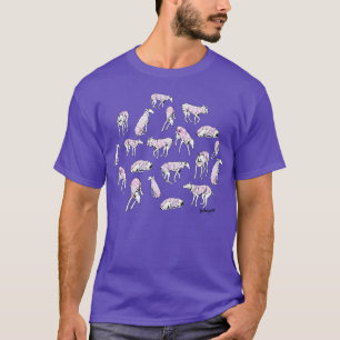 T-shirt Aimer les greyhounds