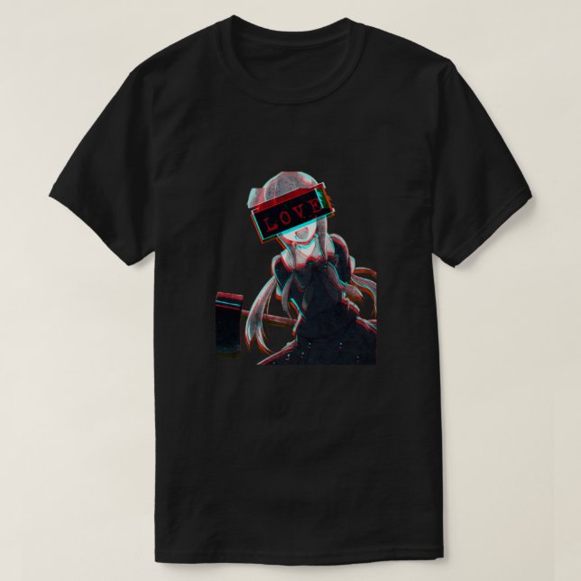 T-shirt Aimer l'esthétique Yuno Gasai par Mirai Nikki Clas (Design devant)
