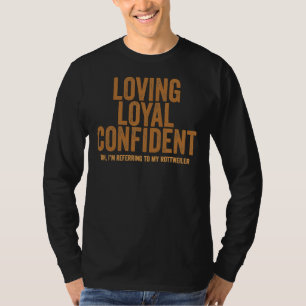 T-shirt Aimer Loyal Confiant Oh Je Me Réfère À Ma Tête