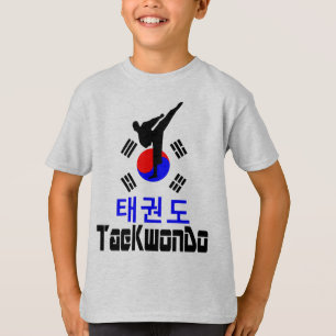 T-shirt ☯ Aimer ✔ Martial Coréen-TaeKwonDo