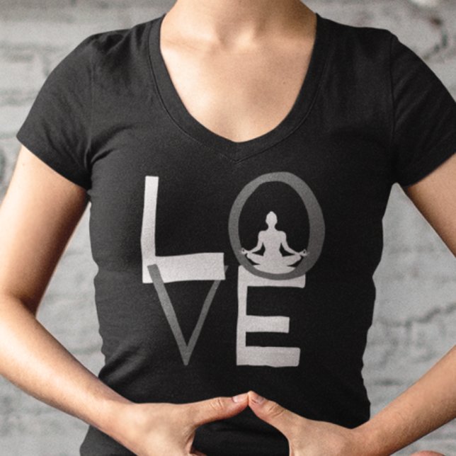 T-shirt Aimer Méditation Yoga Santé holistique Vie naturel (Créateur téléchargé)