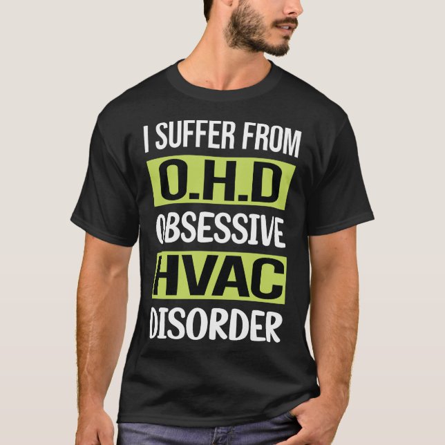 T-shirt Aimer obsessionnel HVAC (Devant)