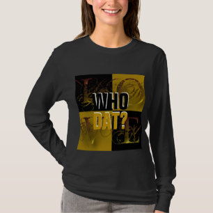 T-shirt Aimer or noir, Fleur de Lis, texte personnalisable