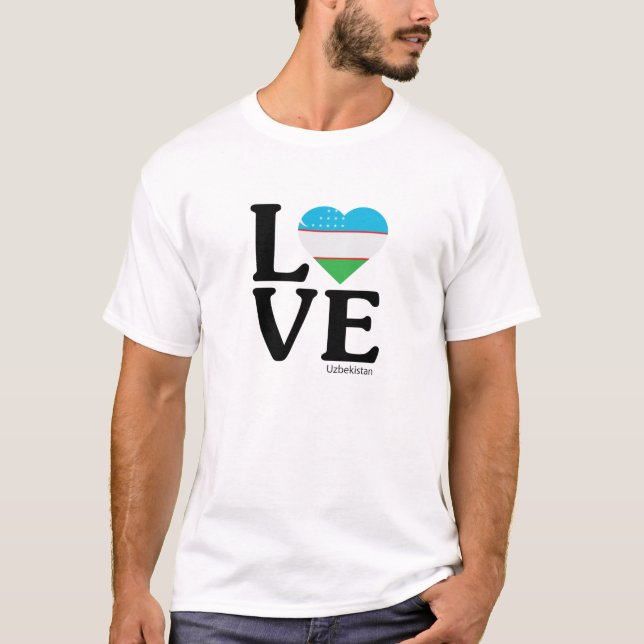 T-shirt Aimer Ouzbékistan (Devant)