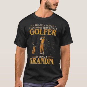 T-shirt Aimer Plus Qu'Être Un Golfeur, C'Est Être Un Grand