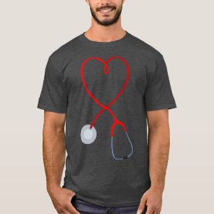 T-shirt Aimer stéthoscope
