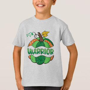 T-shirt Aimer un Citrouille guerrier - Vert