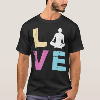 T-shirt Aimer Yoga Cadeau Méditation spirituelle Yoga