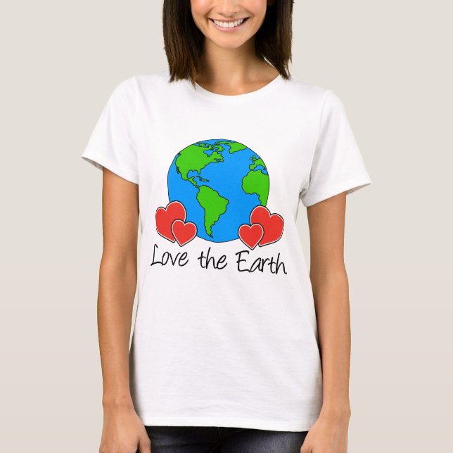 T-shirt Aimez la Terre (Devant)