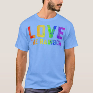 T-shirt Aimez l'arc-en-ciel