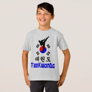 T-shirt ☯ Aimez l'art martial coréen-TaeKwonDo
