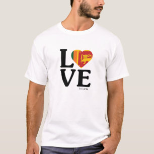 T-shirt Aimez le Sri Lanka