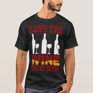 T-shirt Aimez Le Vin Avec 9