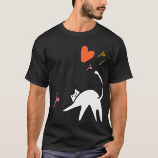 T-shirt Aimez Le Yoga Et Un Chat