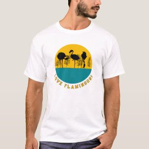 T-shirt Aimez les flamants roses !