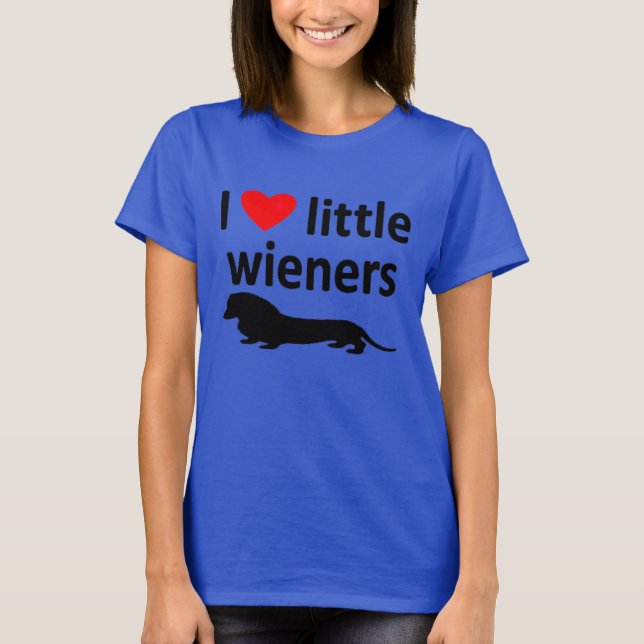 T-SHIRT AIMEZ LES PETITS WIENERS TEL (Devant)