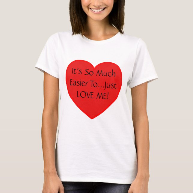T-shirt Aimez-moi (Devant)