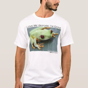 T-shirt Aimez-moi avant que je sois allé - grenouille