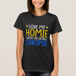 T-shirt Aimez Mon Homie Avec La Chromie Supplémentaire