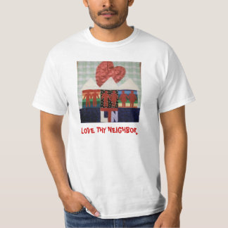 T-shirt Aimez Thy voisin