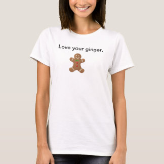 T-shirt Aimez votre gingembre