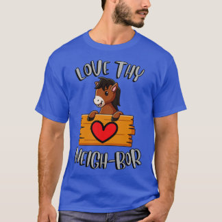 T-shirt aimez votre voisin