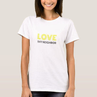T-shirt Aimez votre voisin
