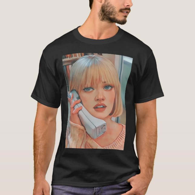 T-shirt Aimez-vous les films d'horreur (Devant)