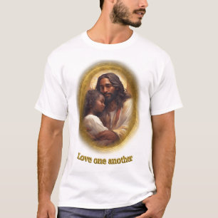 T-shirt Aimez-vous l'un l'autre comme je vous ai aimés