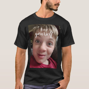 T-shirt Aimez-Vous, Visage Drôle