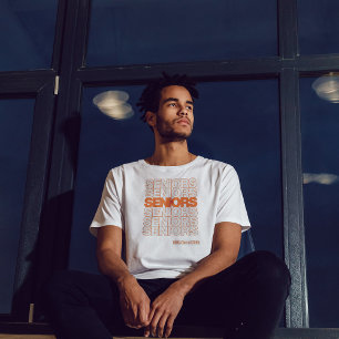 T-shirt Aînés Orange Aînés Aînés