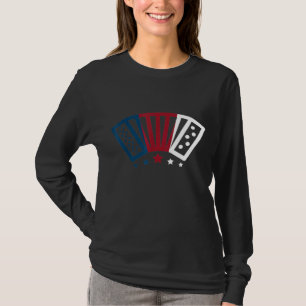 T-shirt Air Accordion American Flag
