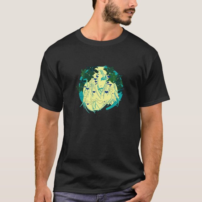 T-shirt Air - La Vierge Suicides Blue (Devant)