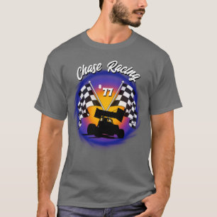 T-shirt Airbrush sprint voiture personnalisée Chemise