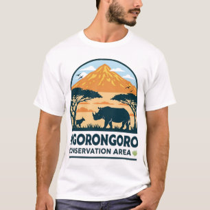 T-shirt Aire de conservation du Ngorongoro (Tanzanie)