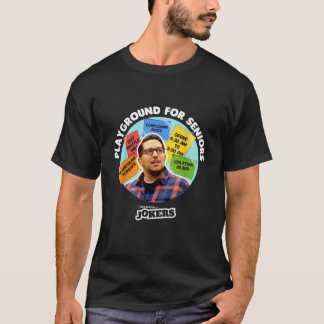 T-shirt Aire De Jeu Pour Les Aînés Amateurs De Sal