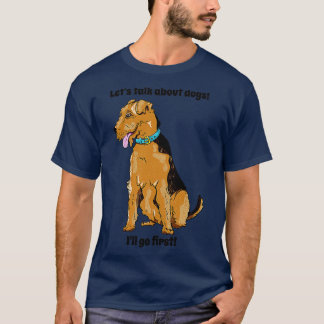 T-shirt Airedale Terrier