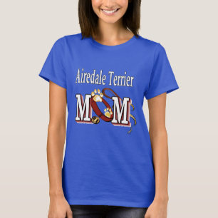 T-shirt Airedale Terrier MOM