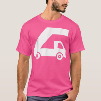 T-shirt Airport Stair Truck Uniform 