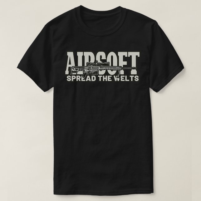 T-shirt Airsoft Étaler Les Welts Airsoft (Design devant)
